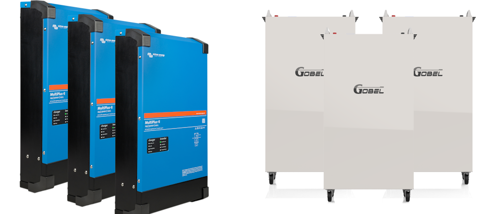 La Grande - 15kW inverter met 45kWh thuisbatterij